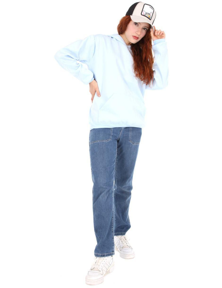 Sudadera con capucha y bolsa para mujer 4