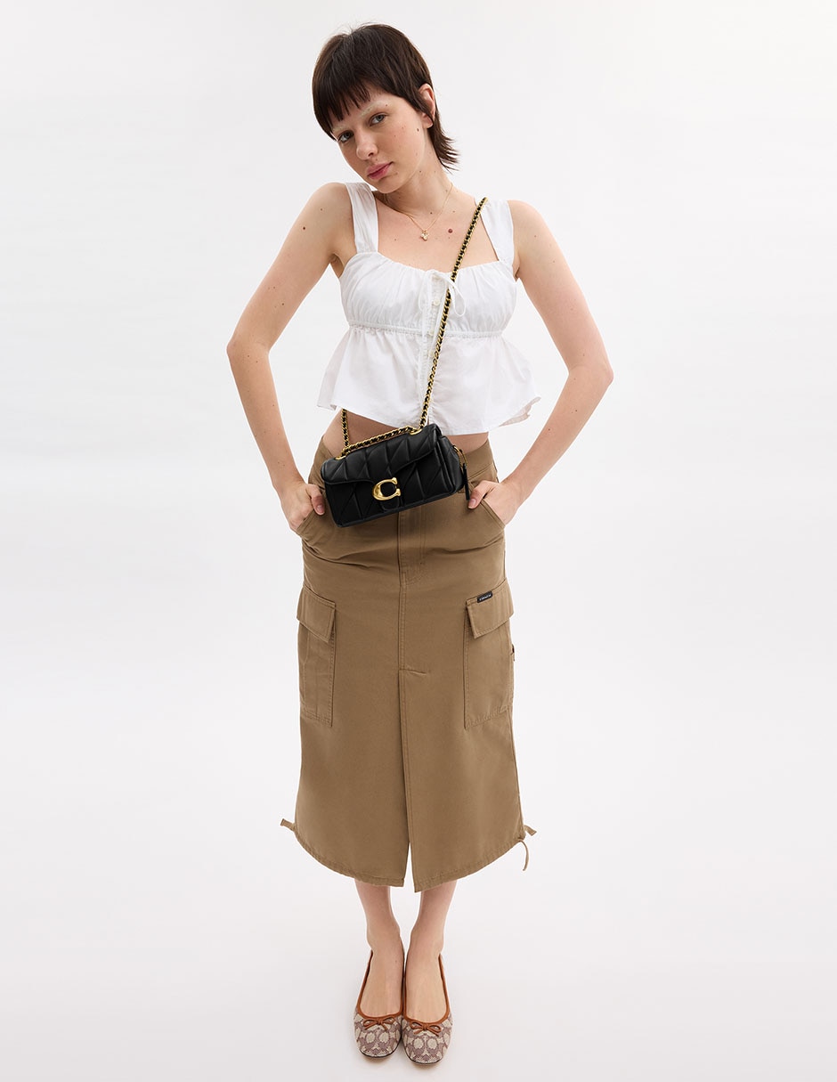 Bolsa crossbody Tabby de piel para mujer 6