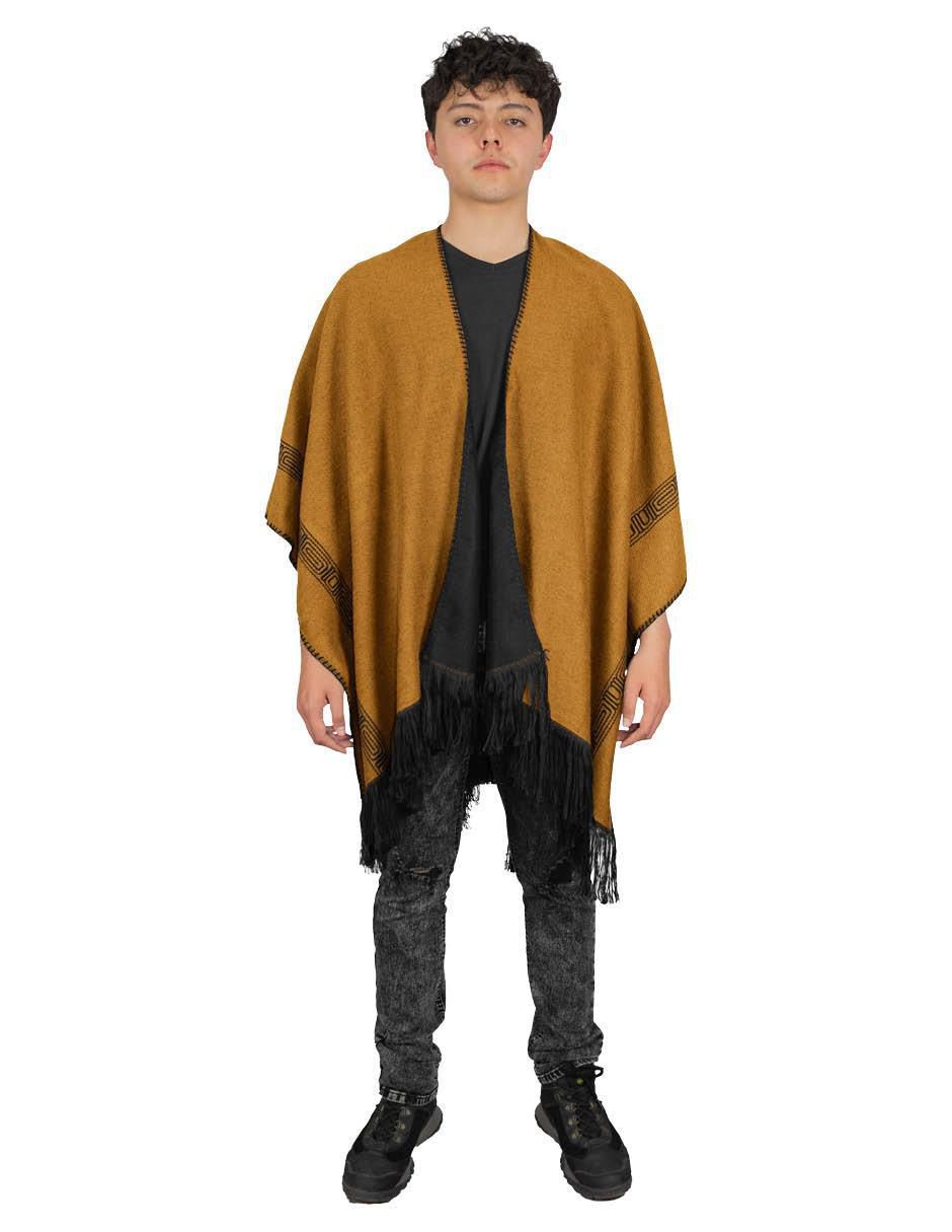 Poncho de acrílico para hombre 6