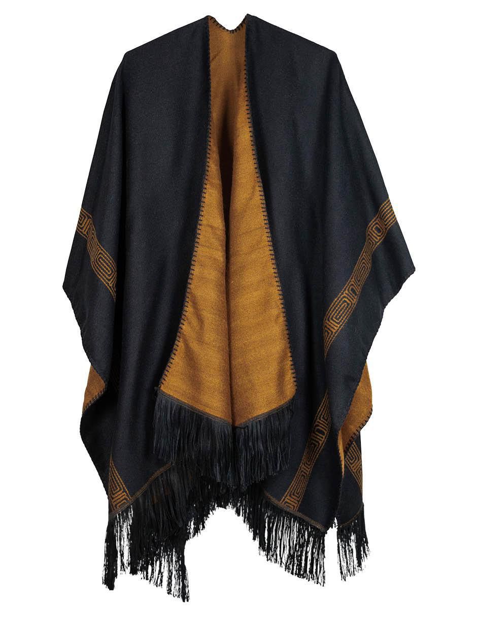 Poncho de acrílico para hombre 5