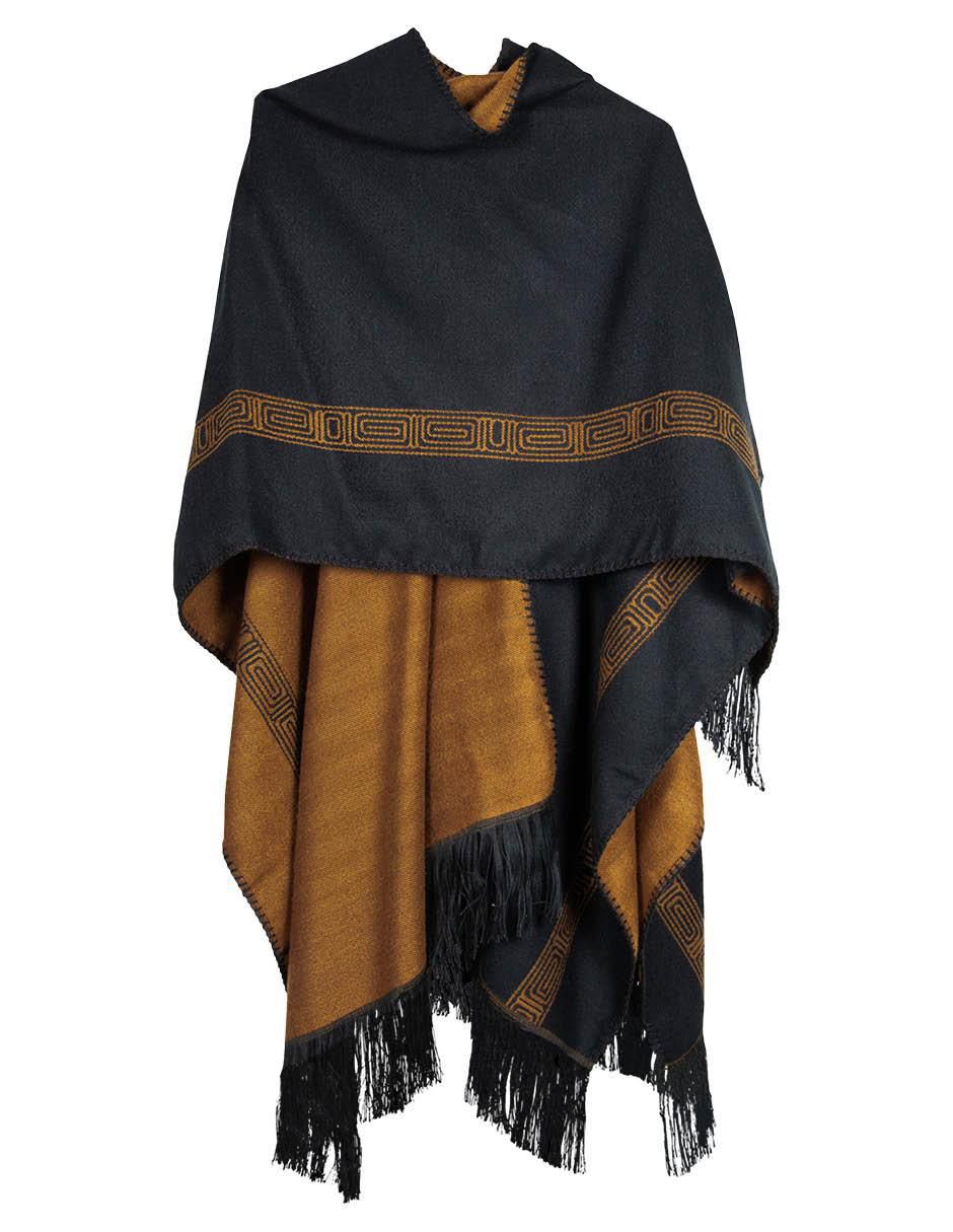 Poncho de acrílico para hombre 4