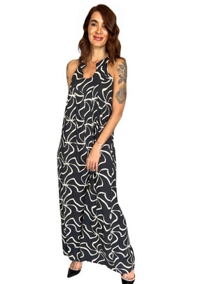 Vestido largo casual para mujer
