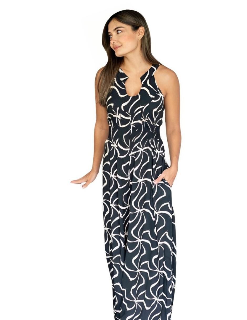 Vestido largo casual para mujer