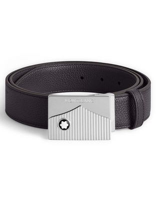 Cinturón de piel para hombre