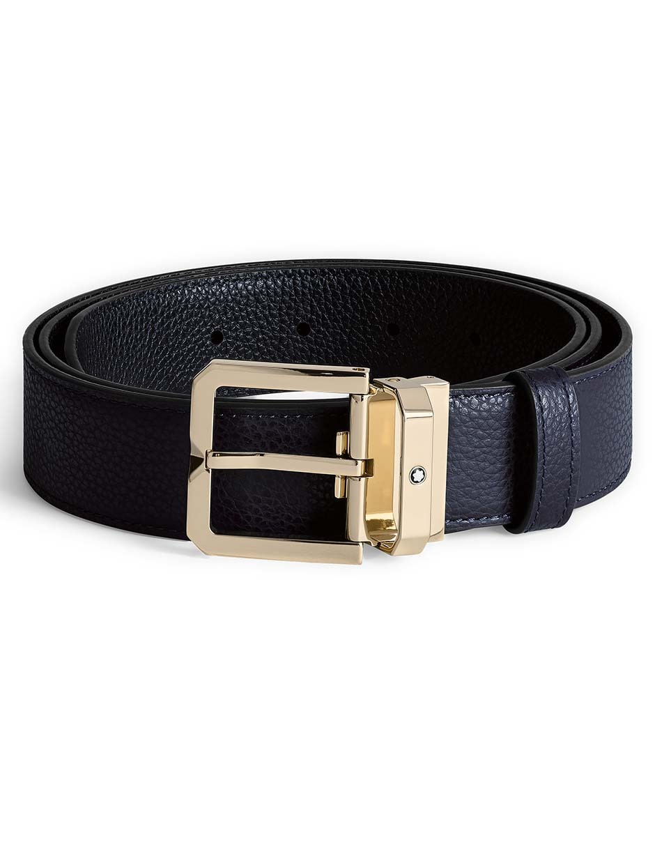 Cinturón Montblanc de piel para hombre