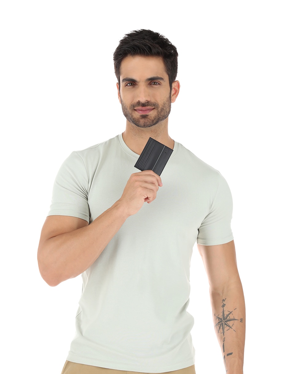 Tarjetero pineda covalin piel agave y maguey para hombre 2