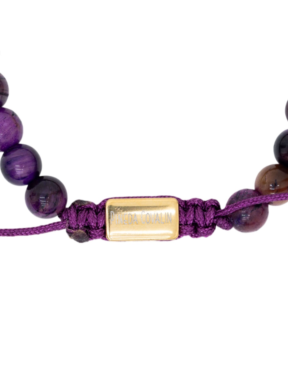 Pulsera Pineda Covalin con zirconia con acabado liso 4