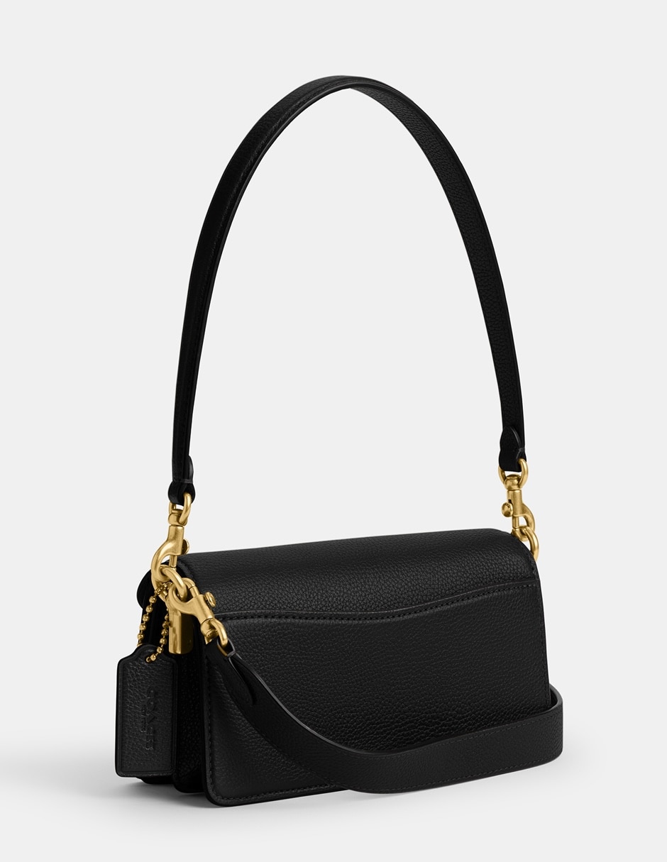 Bolsa shoulder Polished Pebble Leather de piel para mujer 4
