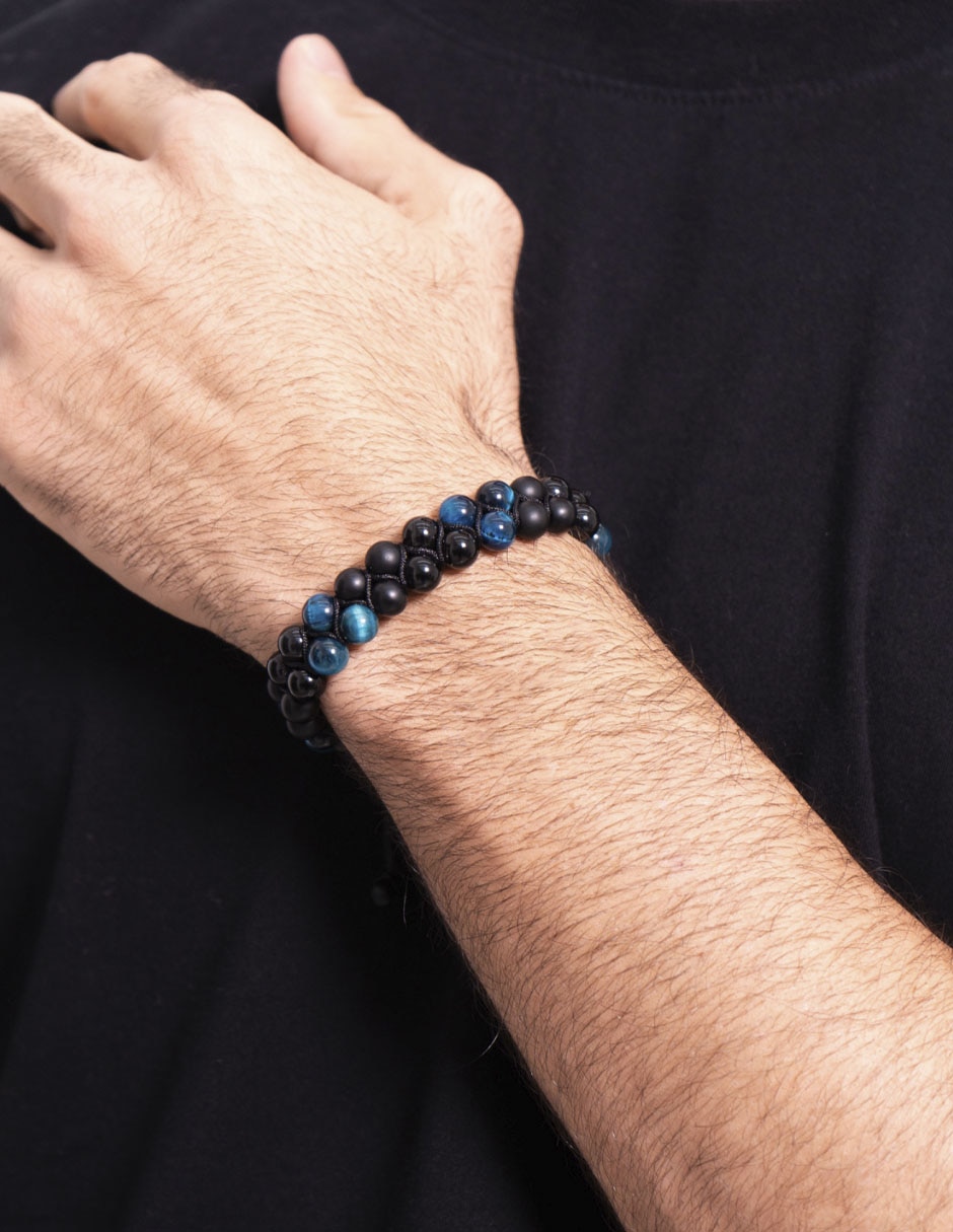 Pulsera con ágata acabado lustre 2