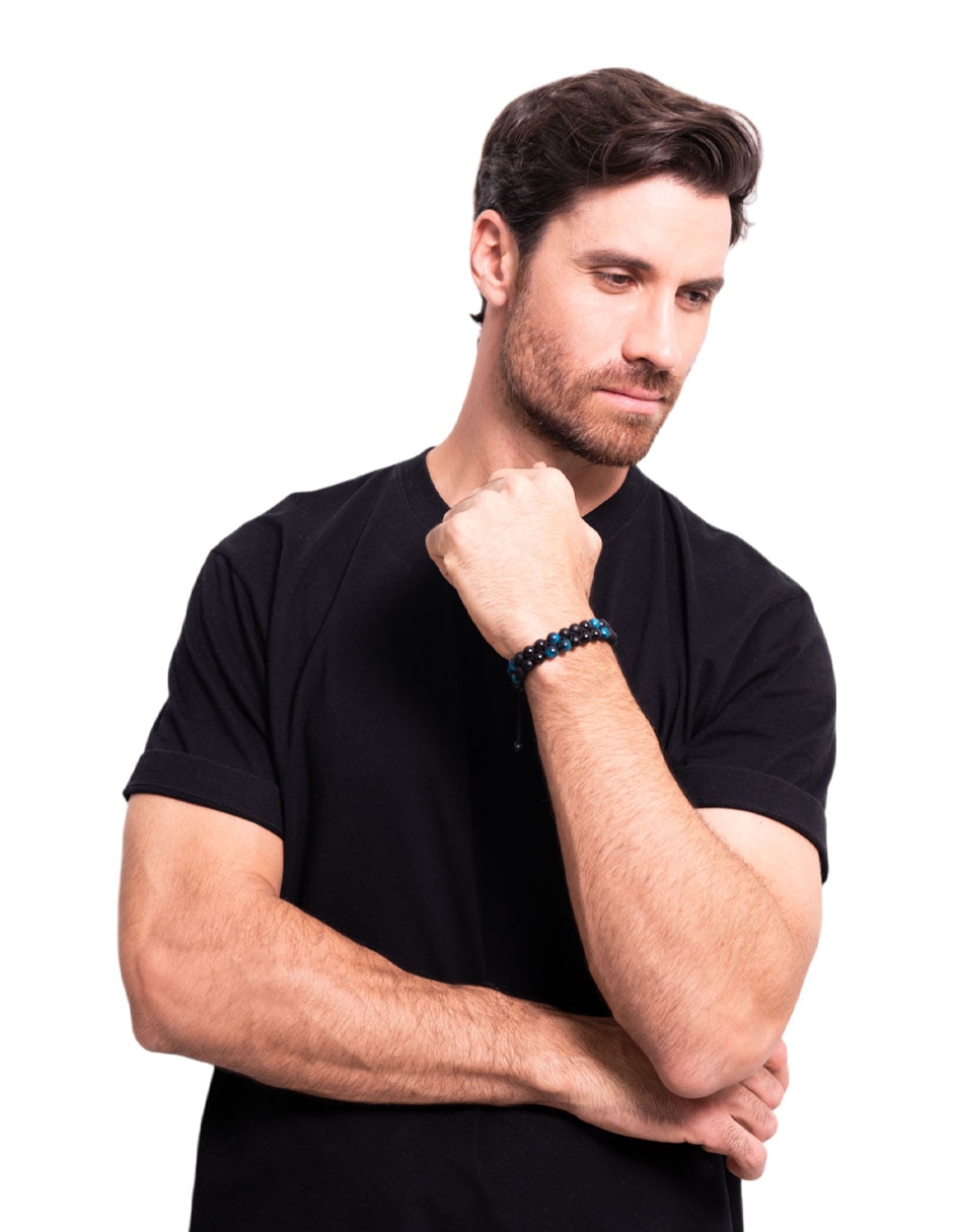 Pulsera con ágata acabado lustre 3