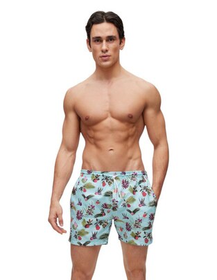 Traje de baño con bolsillos para hombre