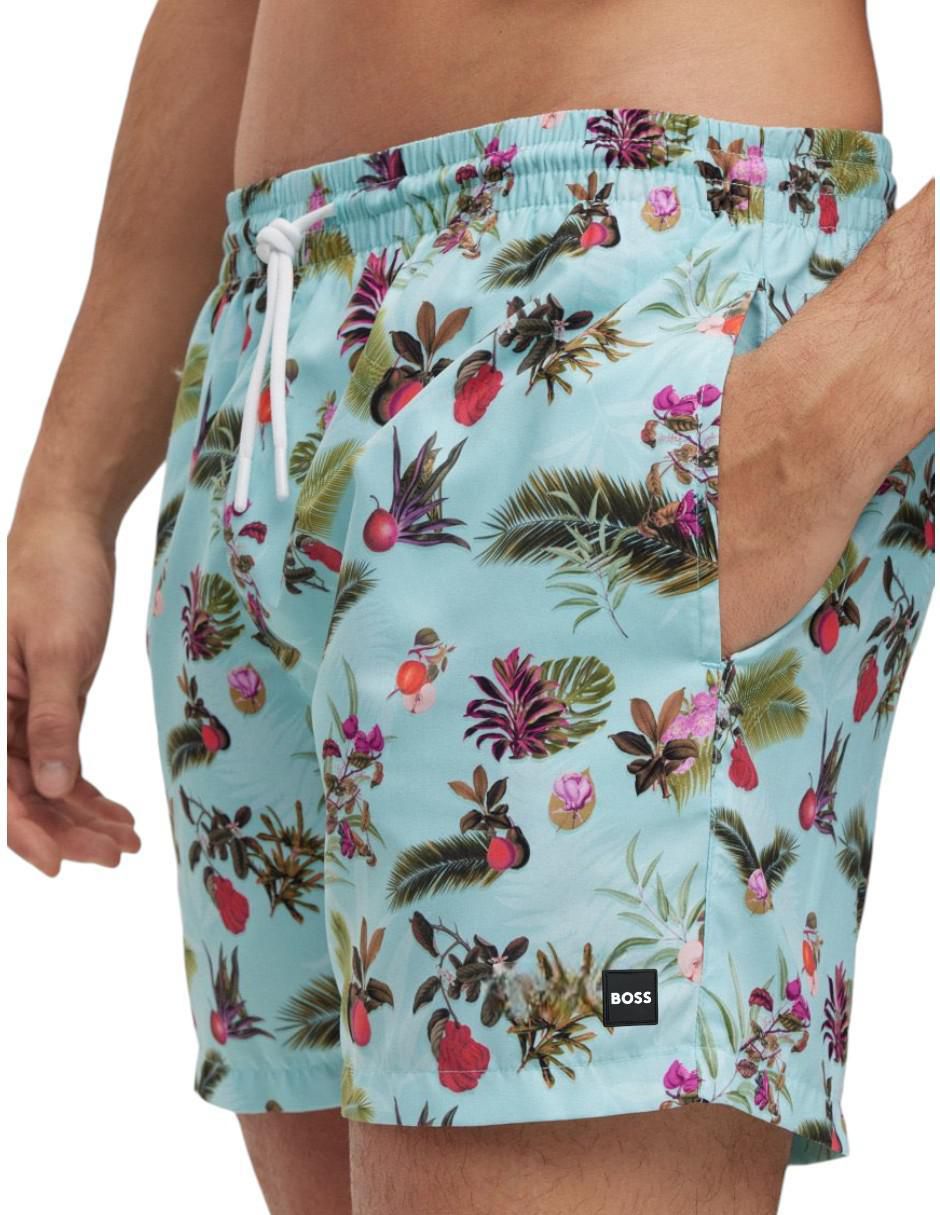 Traje de baño con bolsillos para hombre