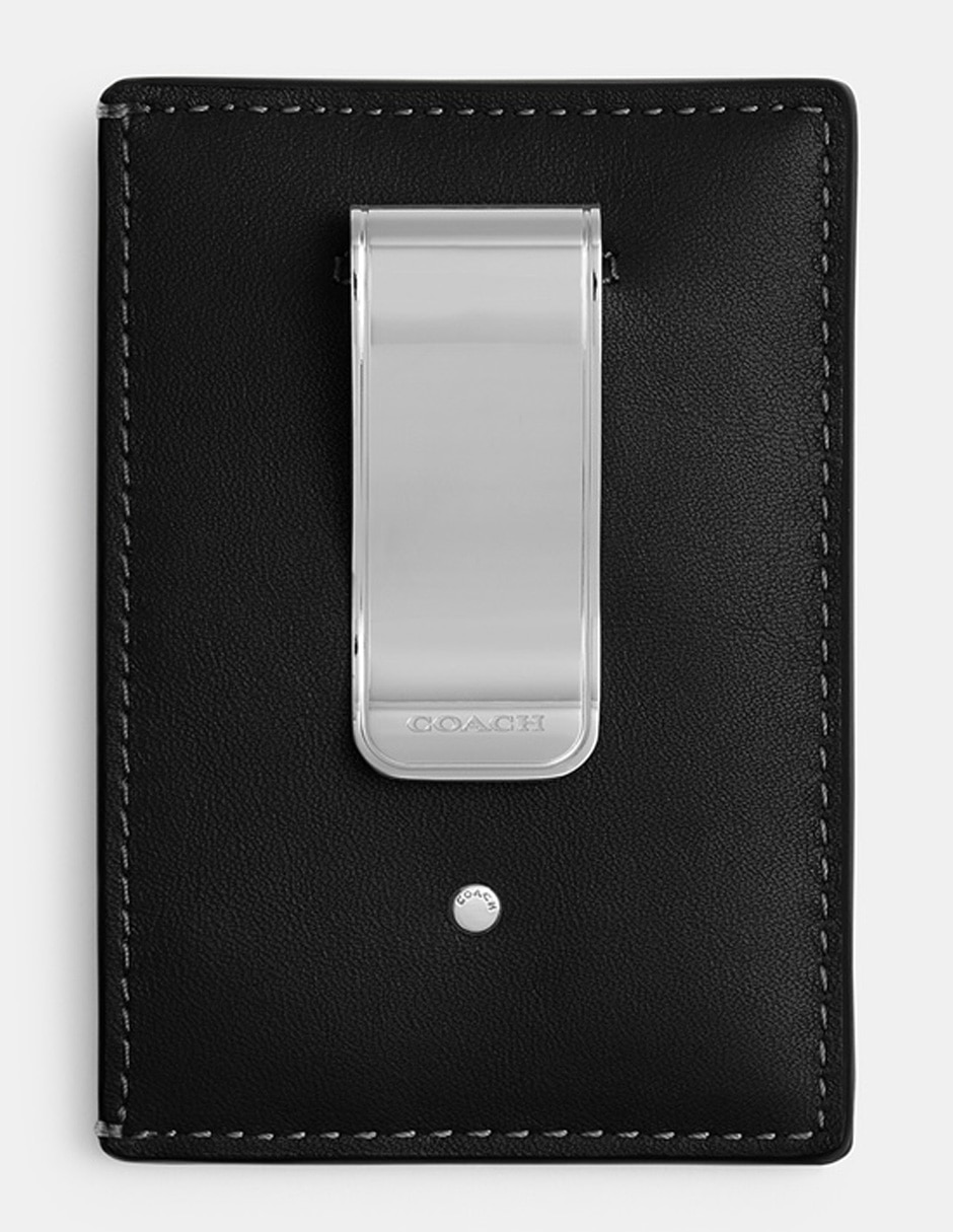 Tarjetero de piel Natural Grain Leather para hombre Tarjetero de piel Natural Grain Leather para hombre