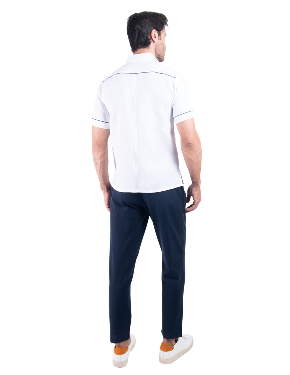 Guayabera manga corta Pineda Covalin para hombre