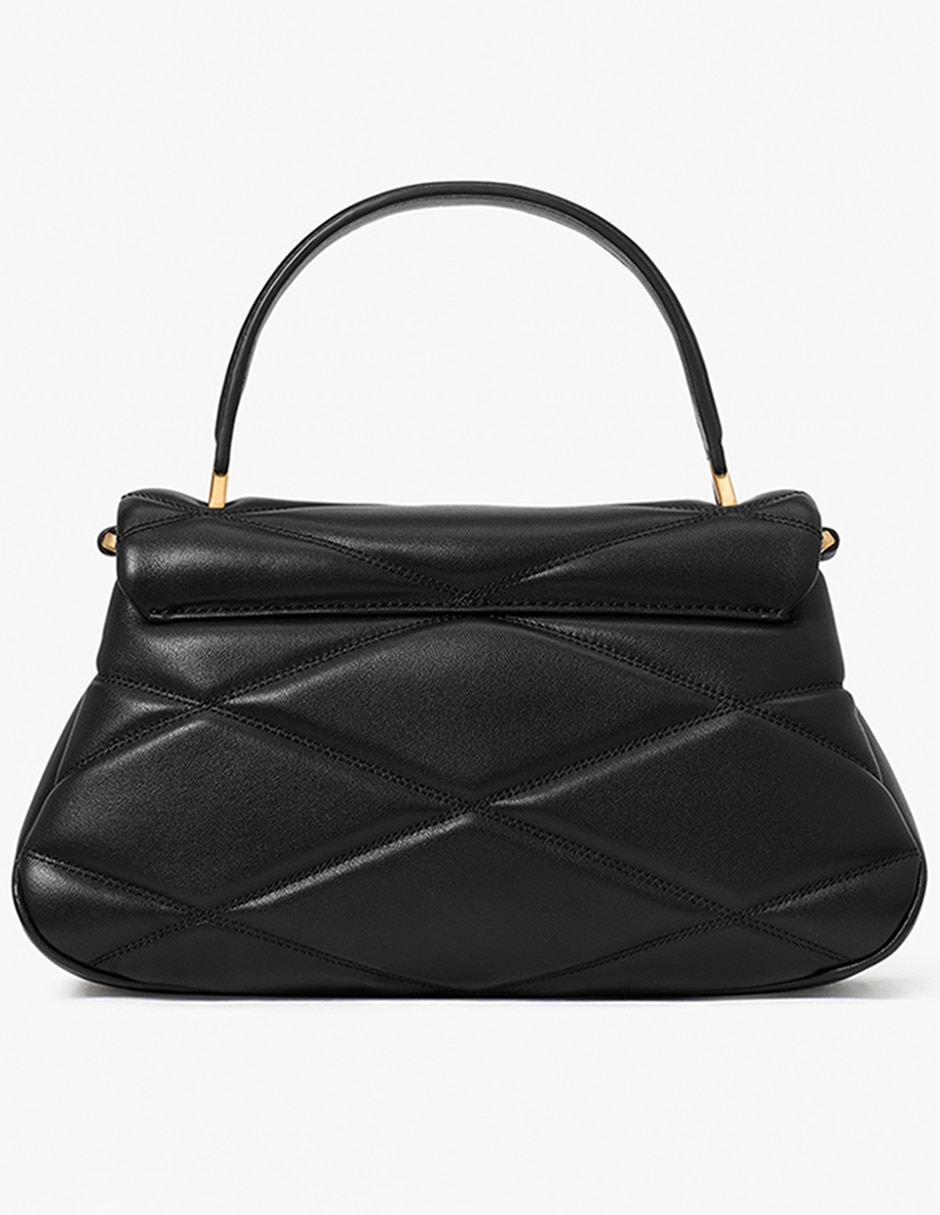 Bolsa flap Grace de piel para mujer 2