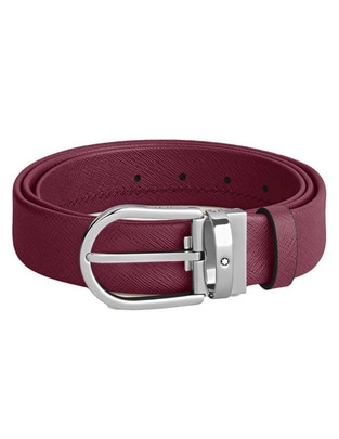 Cinturón de piel para hombre