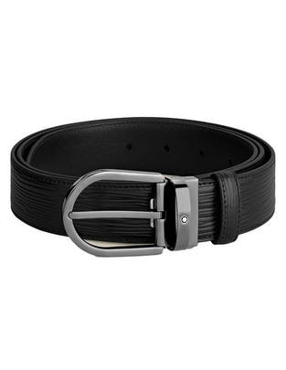 Cinturón de piel para hombre