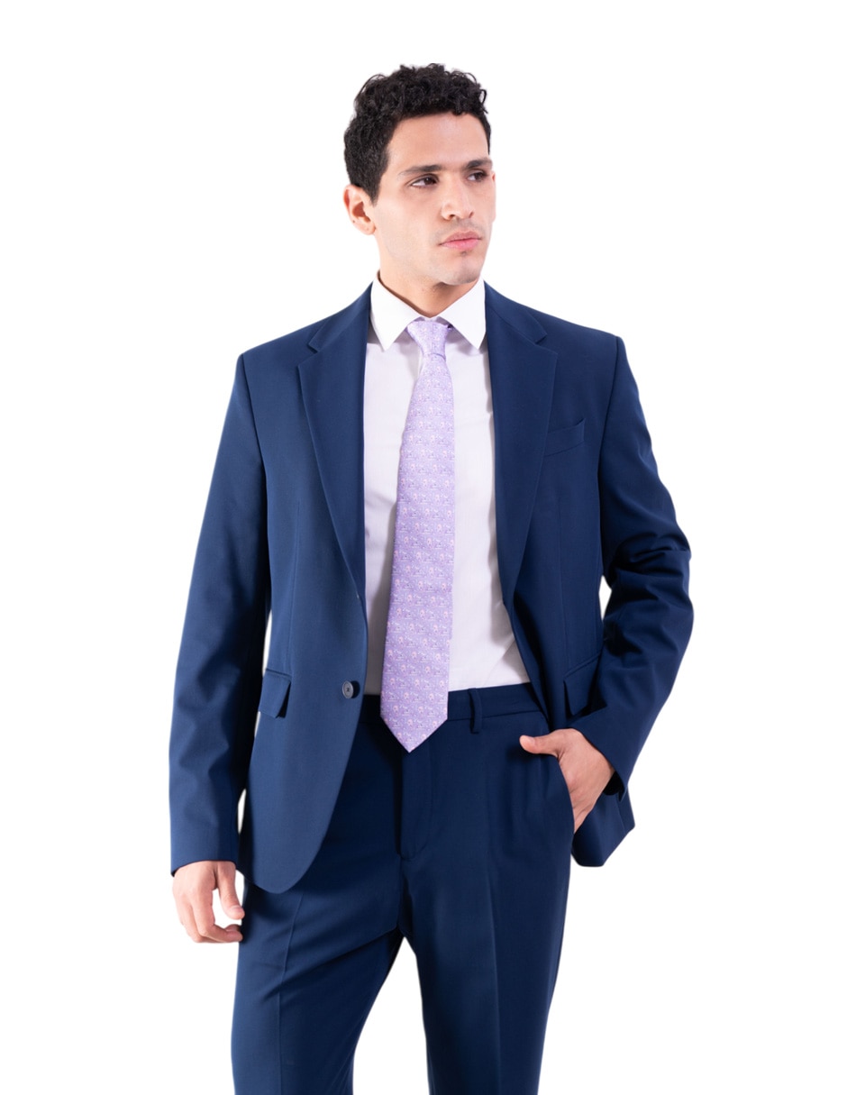 Corbata Pineda Covalin regular de seda estampada para hombre