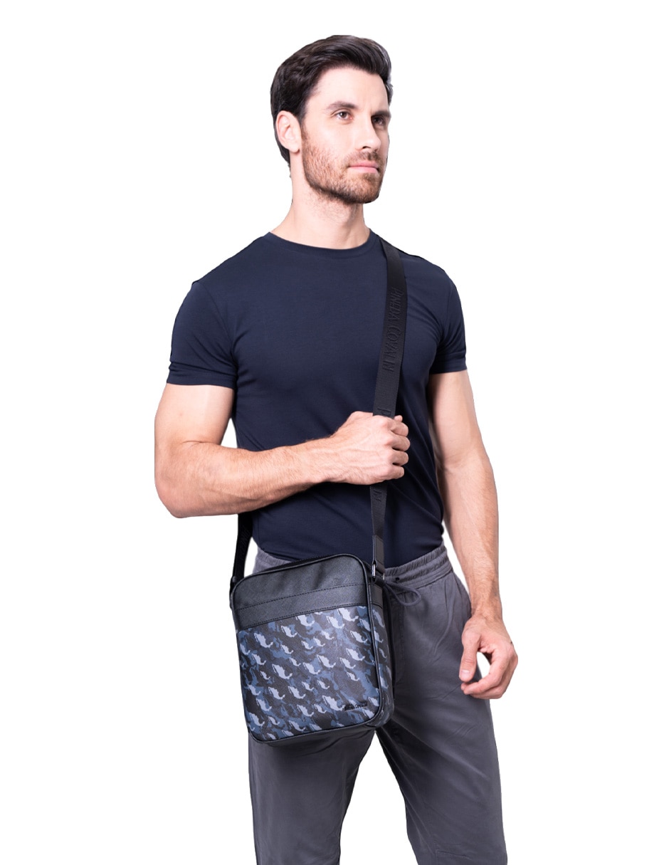 Bolsa messenger México Camuflaje para hombre 3
