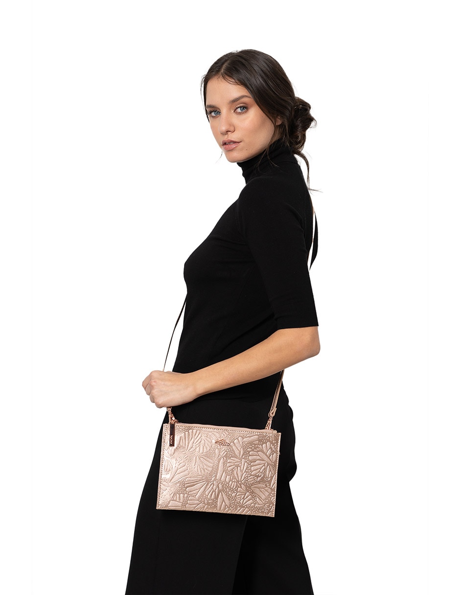 Bolsa crossbody Grabado Mariposa para mujer