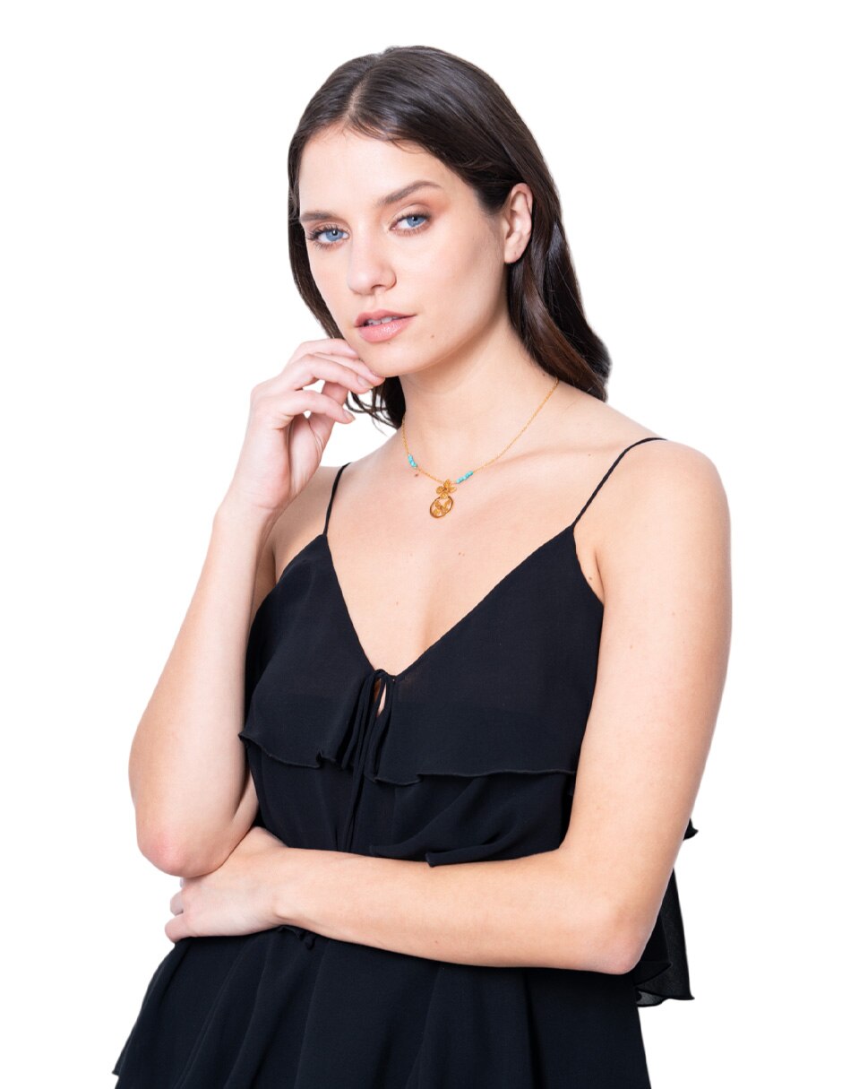 Collar circular Mariposa Monarca 3