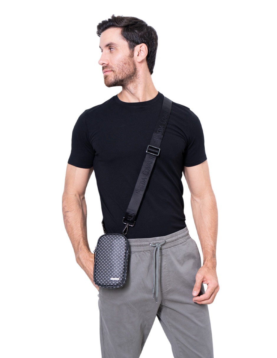 Bolsa crossbody pineda covalin agave para hombre