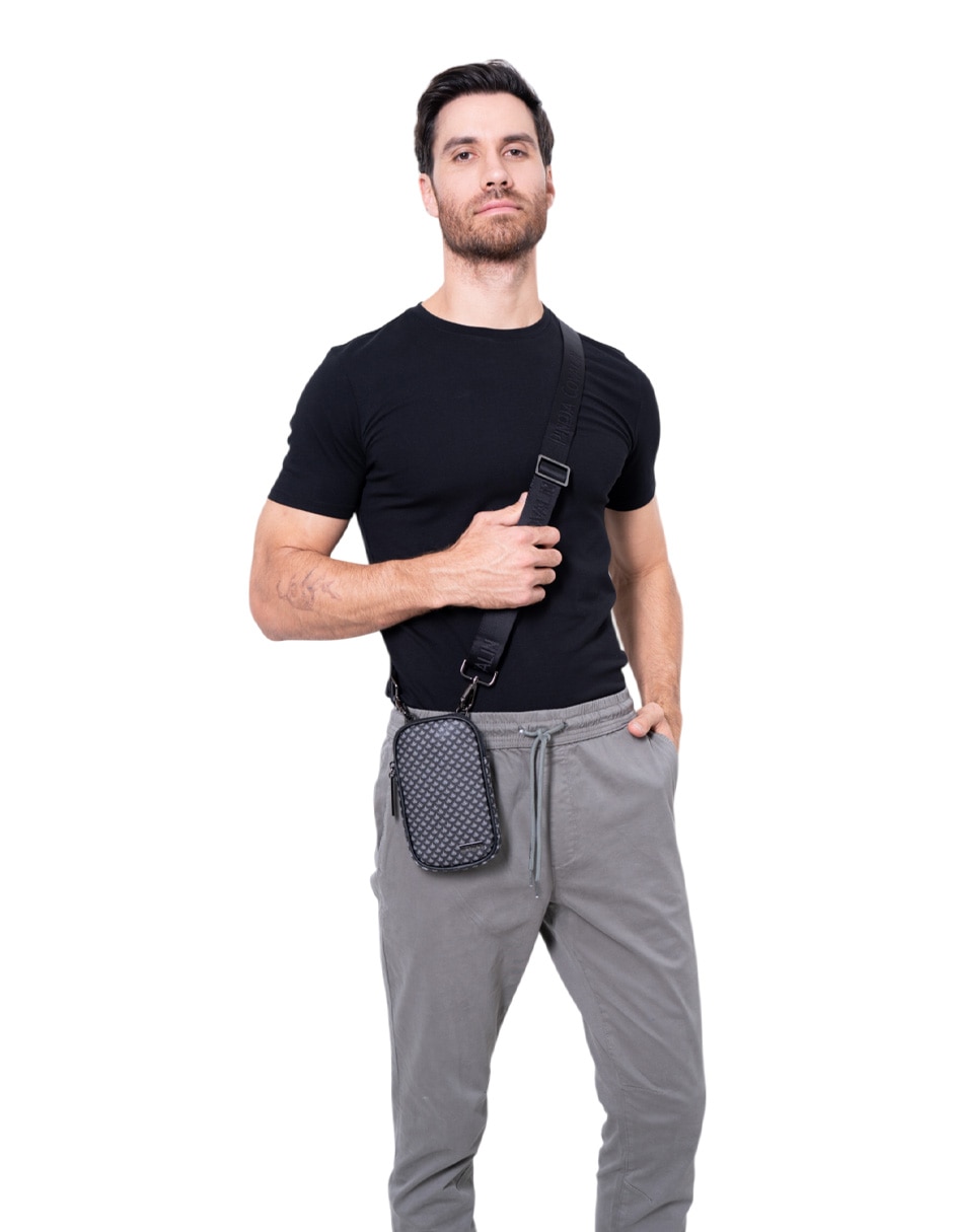 Bolsa crossbody pineda covalin agave para hombre