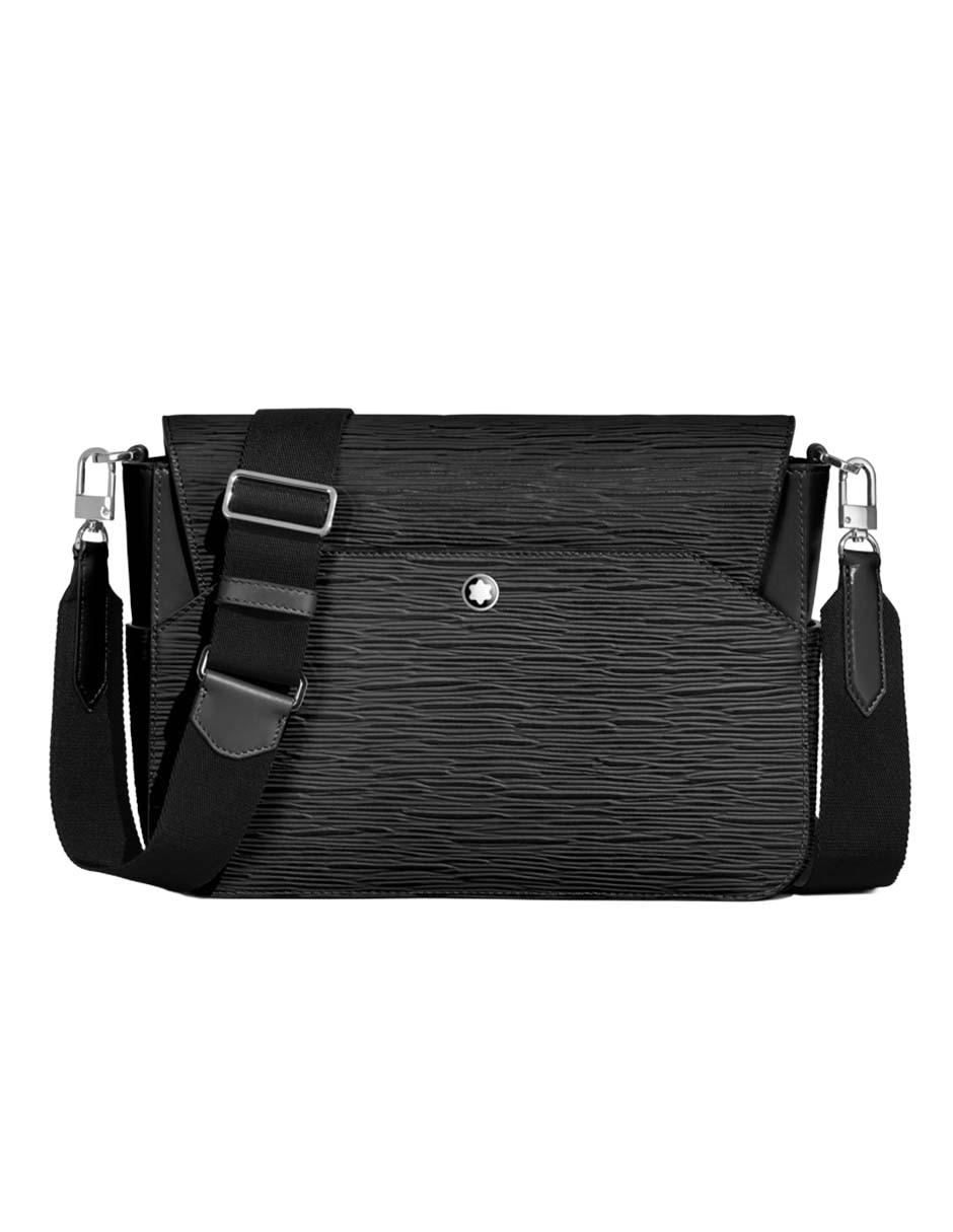 Imagen de producto Bolsa messenger de piel para hombre