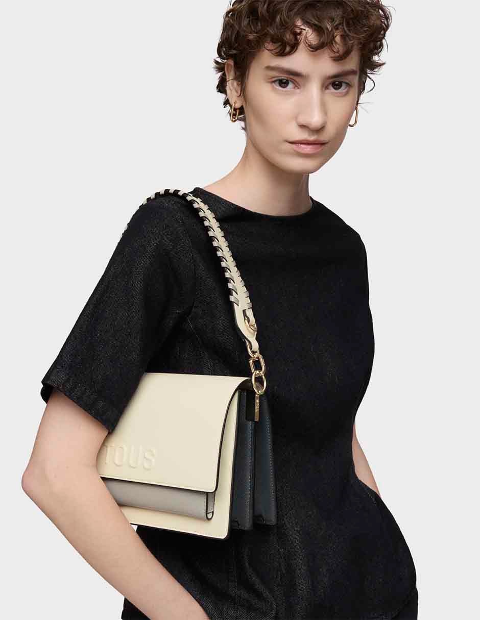 Bolsa bandolera Audree Saffiano para mujer 10