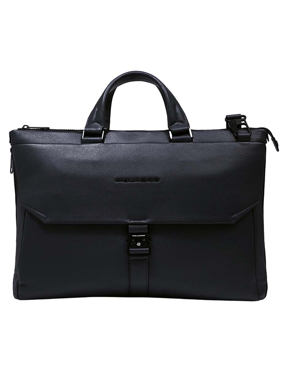 Bolsa flap de piel para mujer