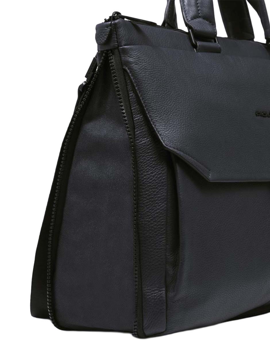 Bolsa flap de piel para mujer