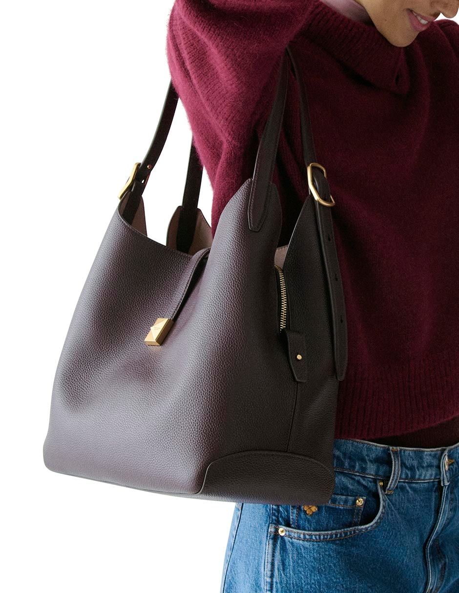 Bolsa hobo Deco de cuero para mujer Bolsa hobo Deco de cuero para mujer