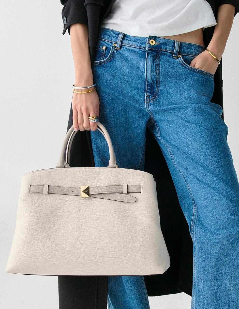 Bolsa tote Deco de cuero para mujer