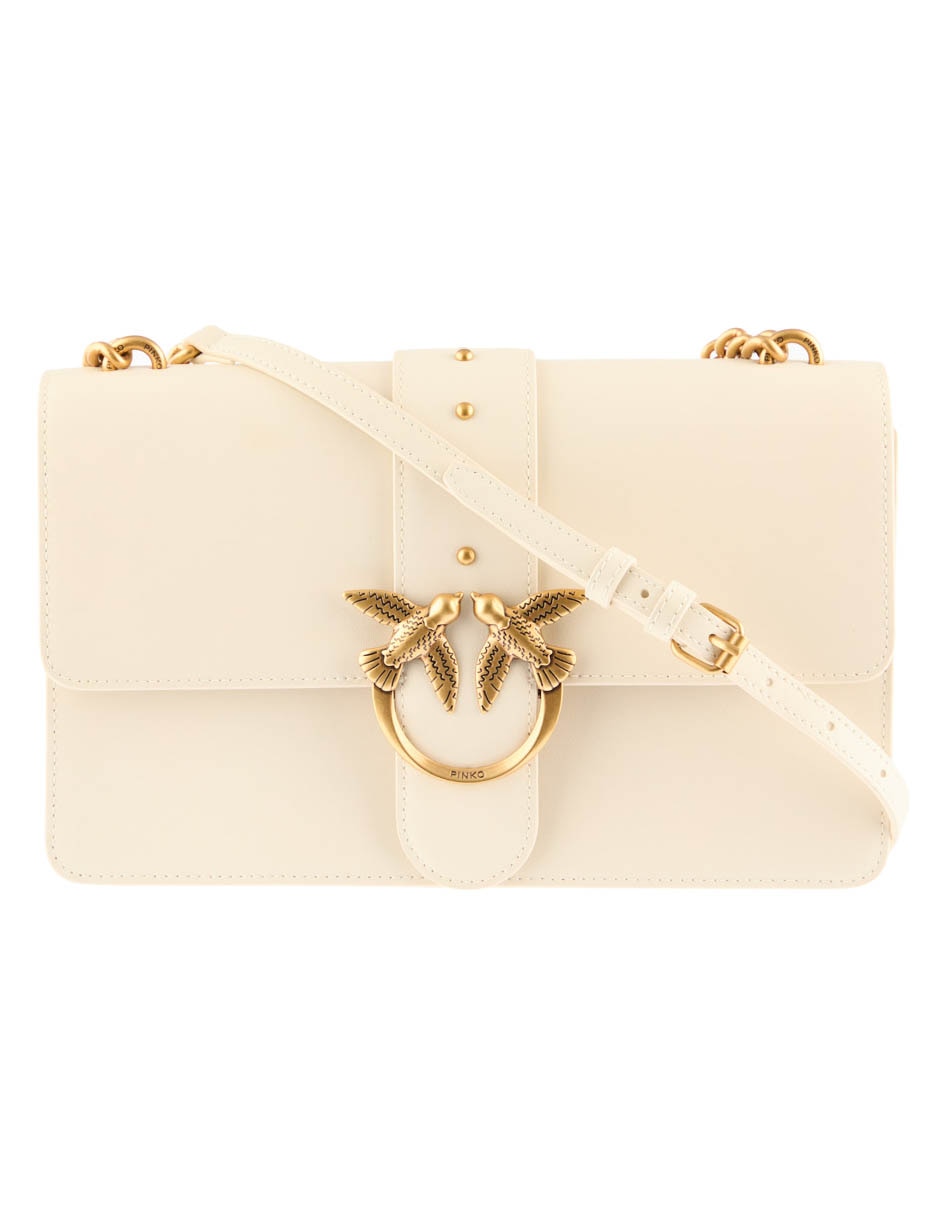Bolsa crossbody Pinko Love Bag One Simply de piel para mujer