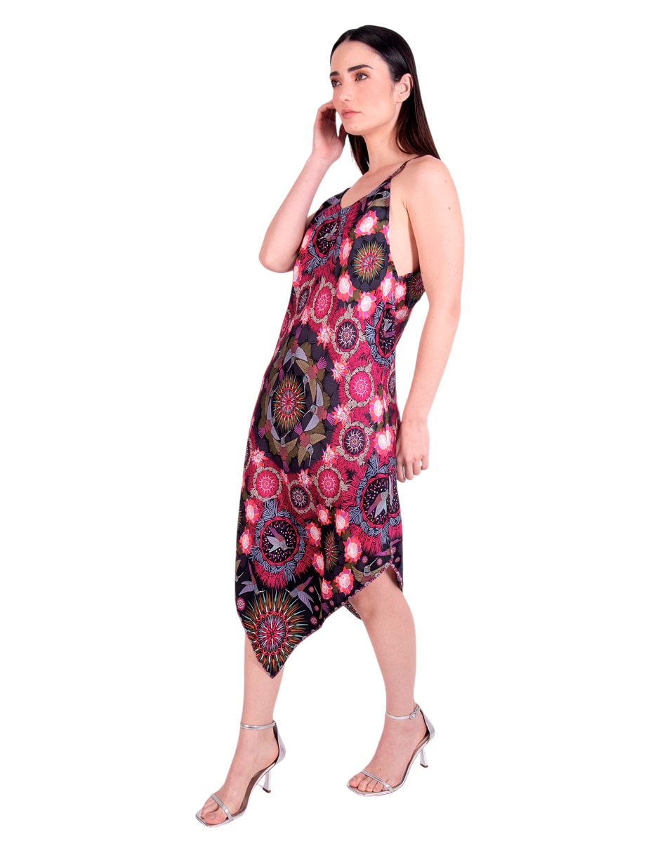 Vestido largo formal colibrí para mujer