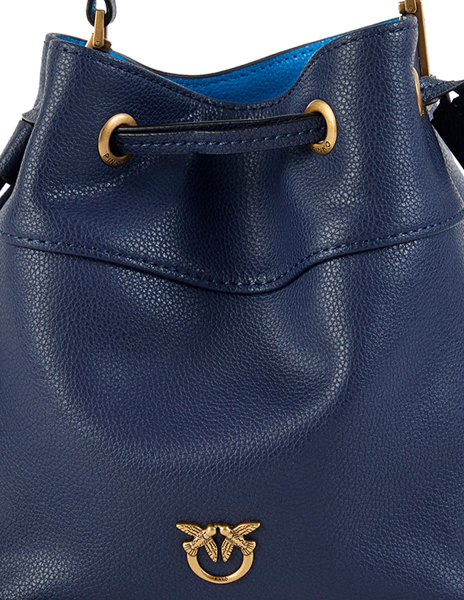 Bolsa bucket de piel para mujer 3
