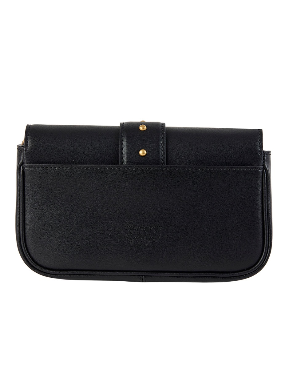 Bolsa Crossbody Pinko De Piel Para Mujer