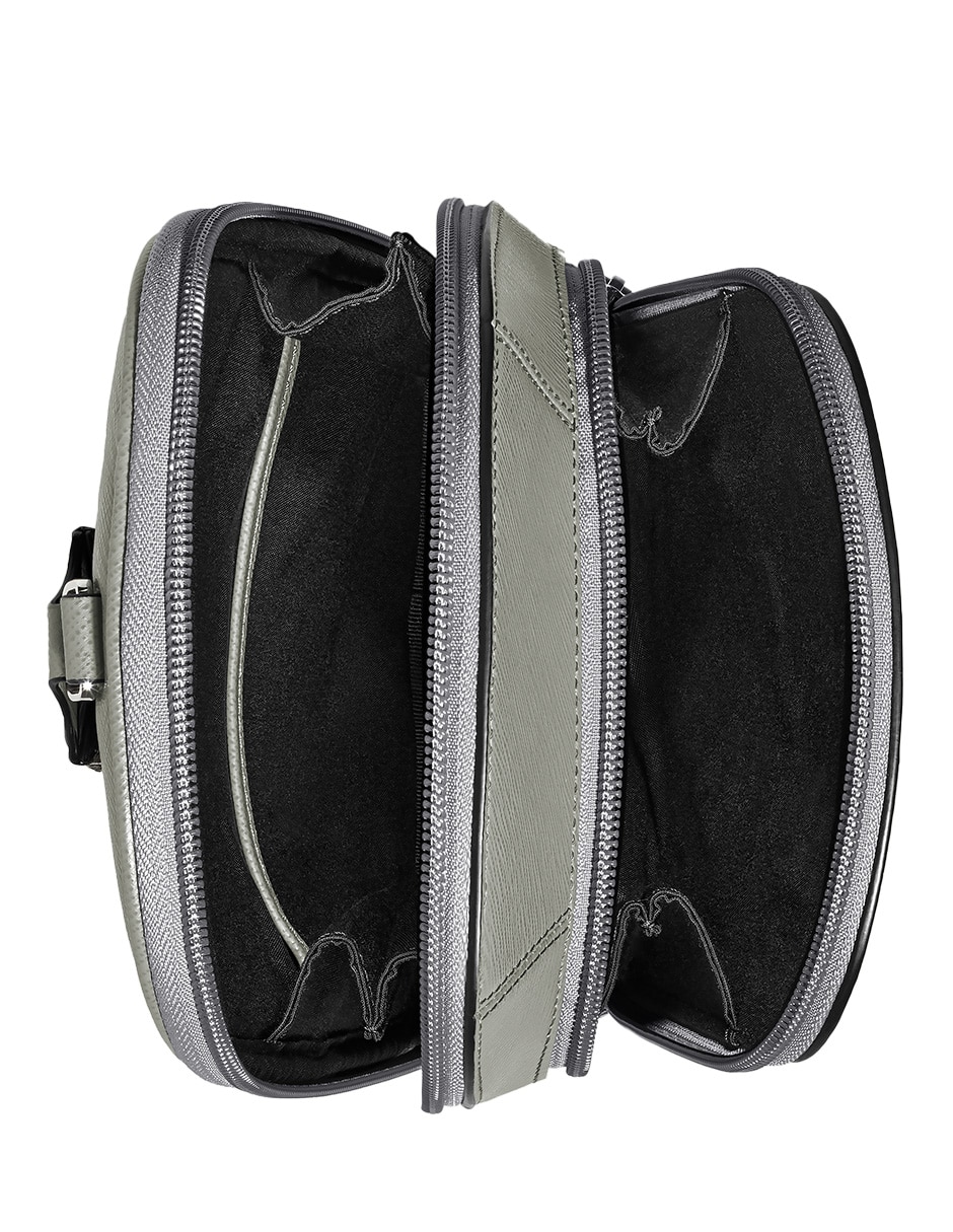 Bolsa bandolera Sling Sartorial de piel para hombre