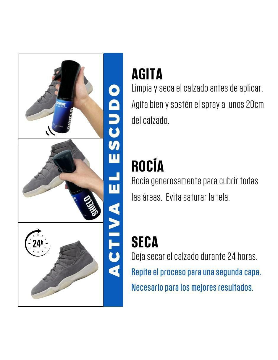 Repelente para calzado en líquido