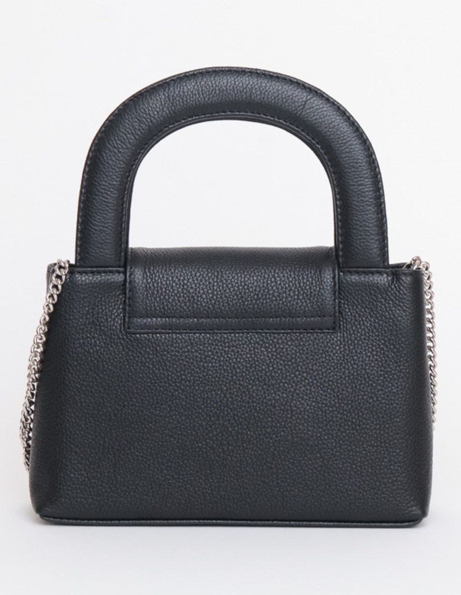 Bolsa frame Poppy Chain de piel para mujer 6