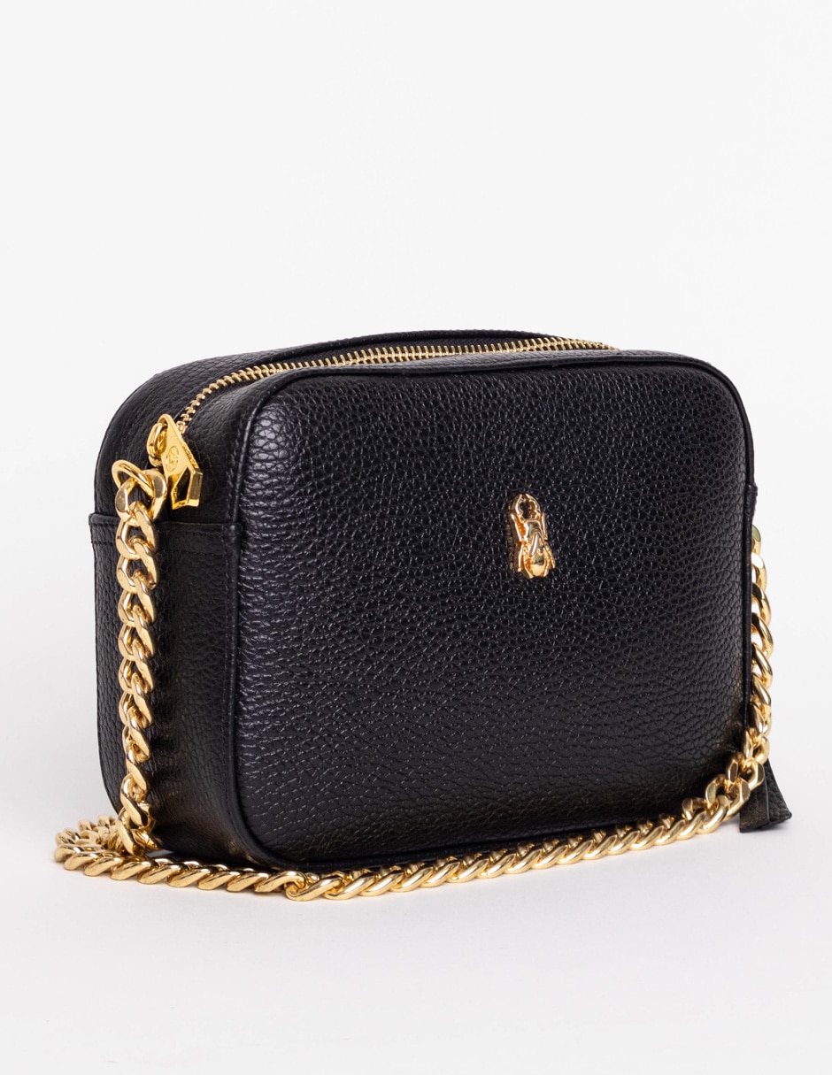 Bolsa crossbody Lira de piel para mujer 3