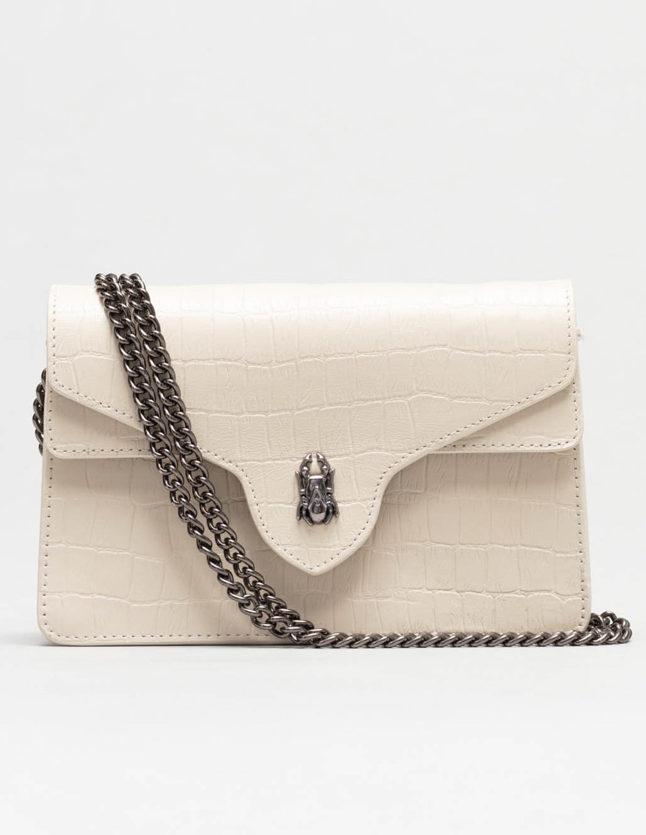 Bolsa shoulder Ladybit de piel para mujer