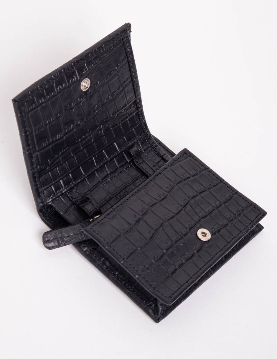 Bolsa crossbody Hopper Chain Wallet de piel para mujer 5