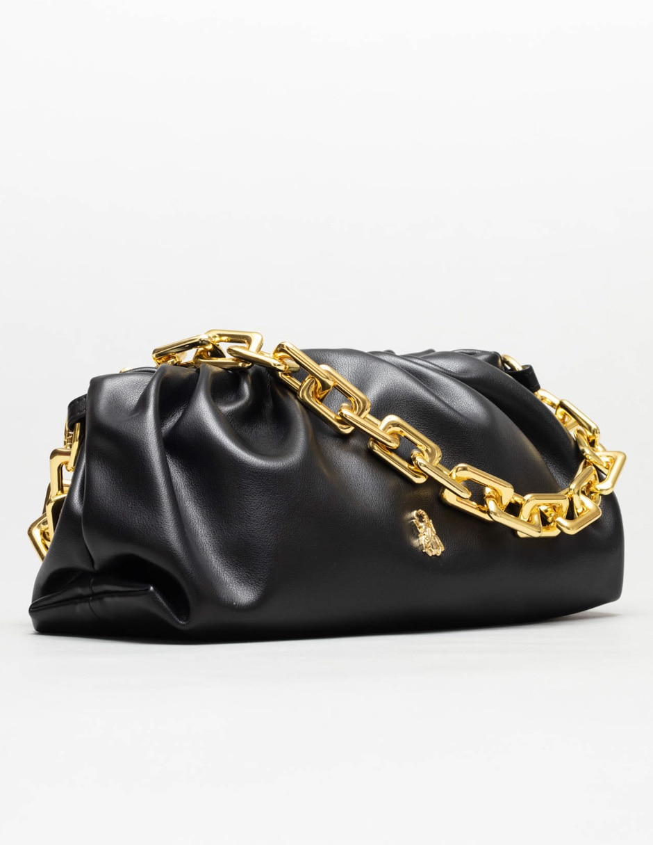 Bolsa satchel Avorigen Piry Pouch de piel para mujer