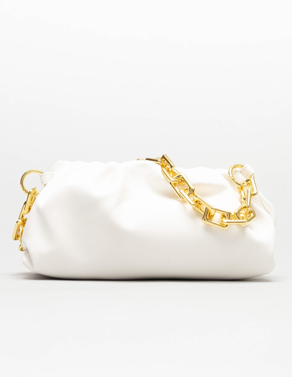 Bolsa satchel Piry Pouch de piel para mujer 6