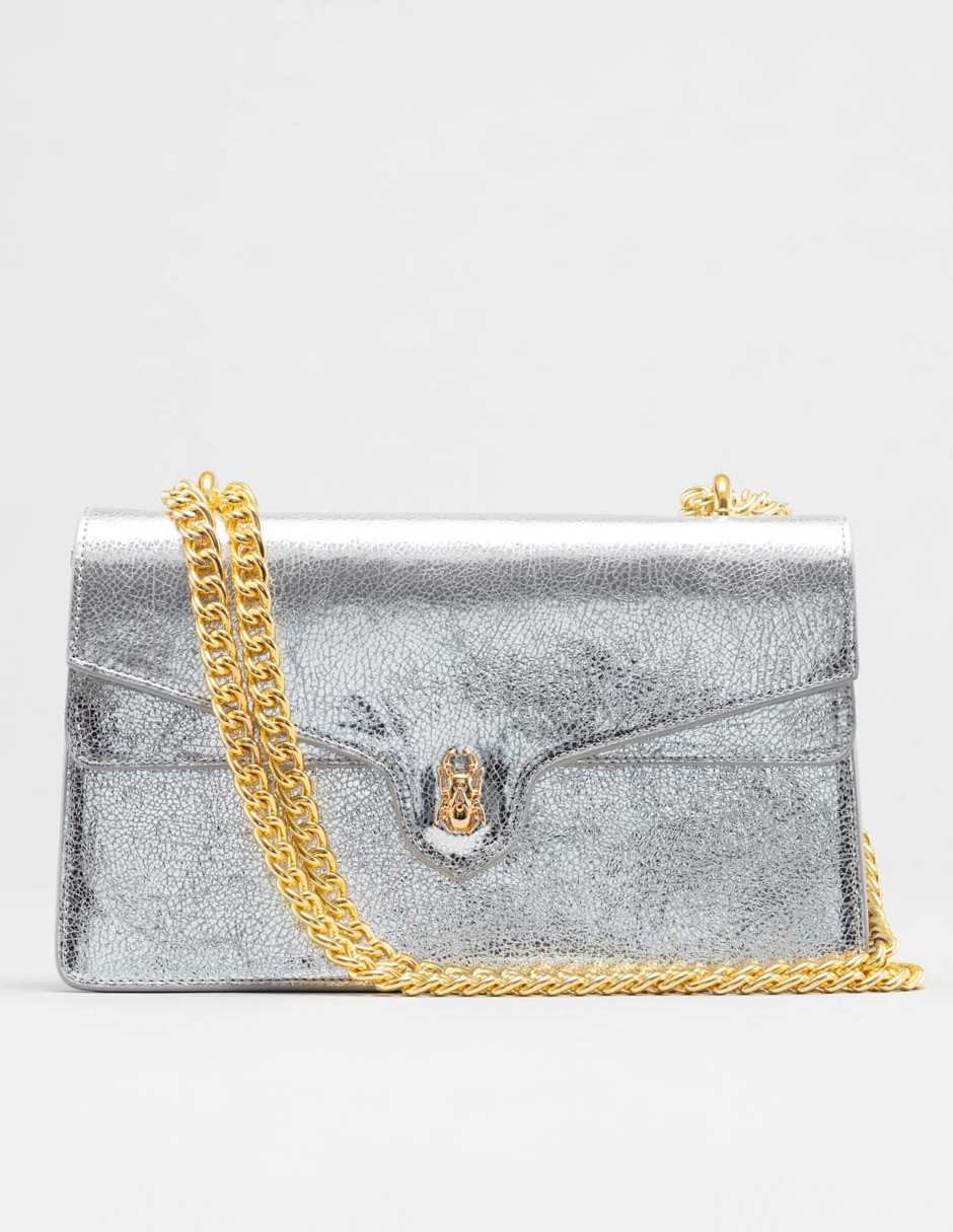 Bolsa flap Ladybird de piel para mujer 1