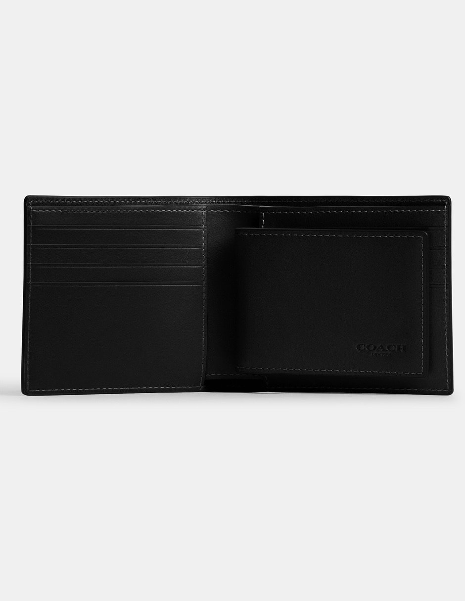 Tarjetero Coach de piel para hombre