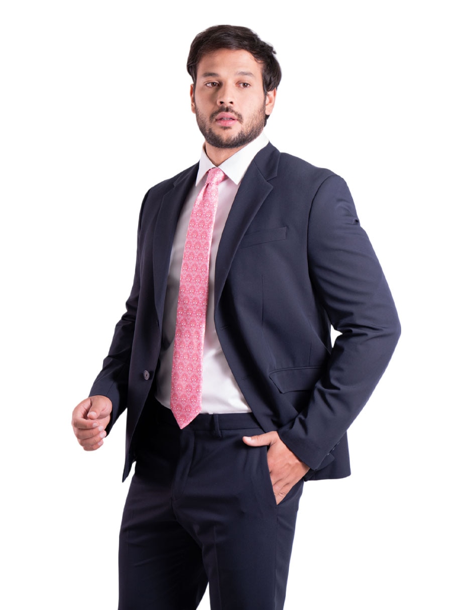 Corbata pineda covalin regular de seda para hombre de flor 2