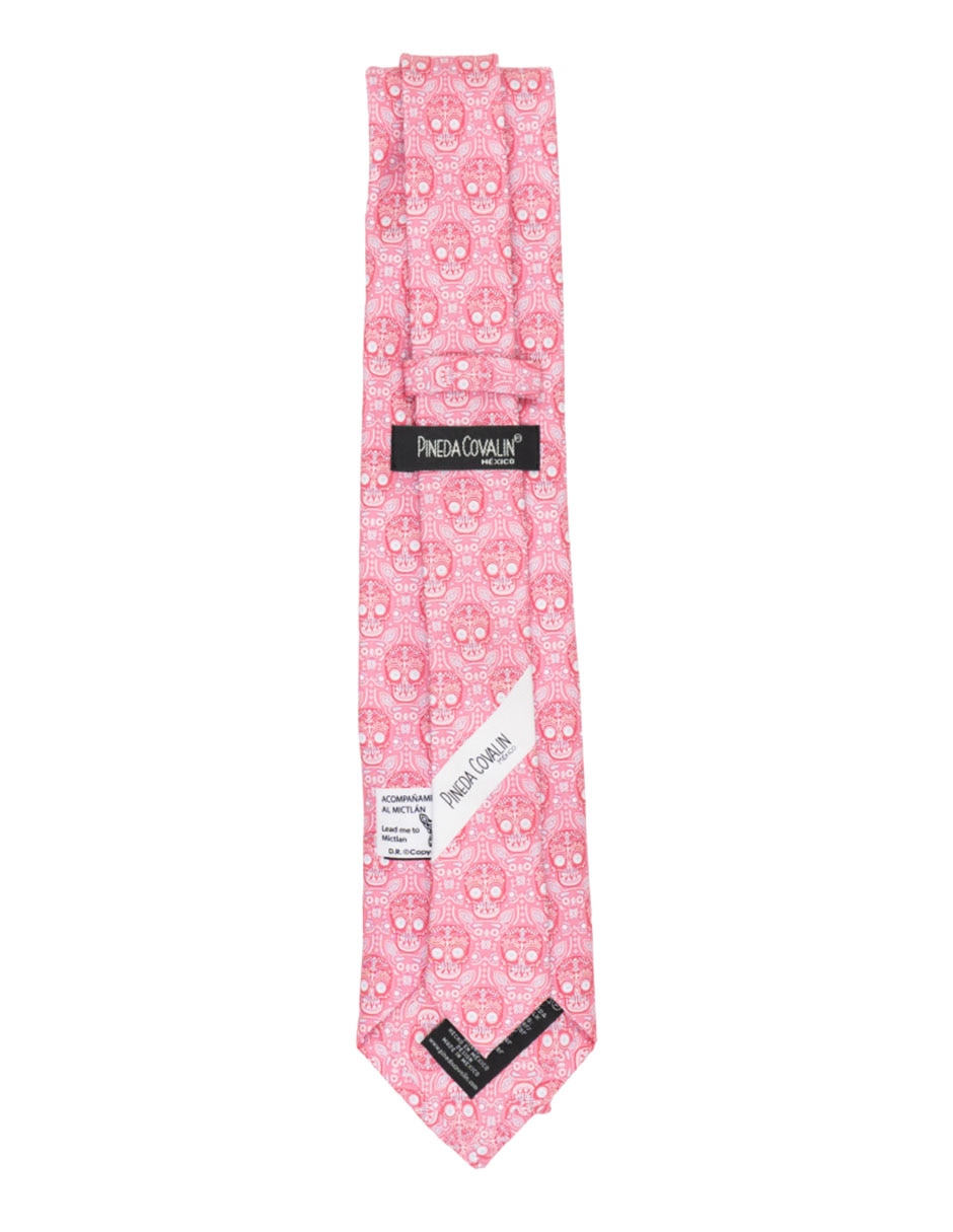 Corbata pineda covalin regular de seda para hombre de flor