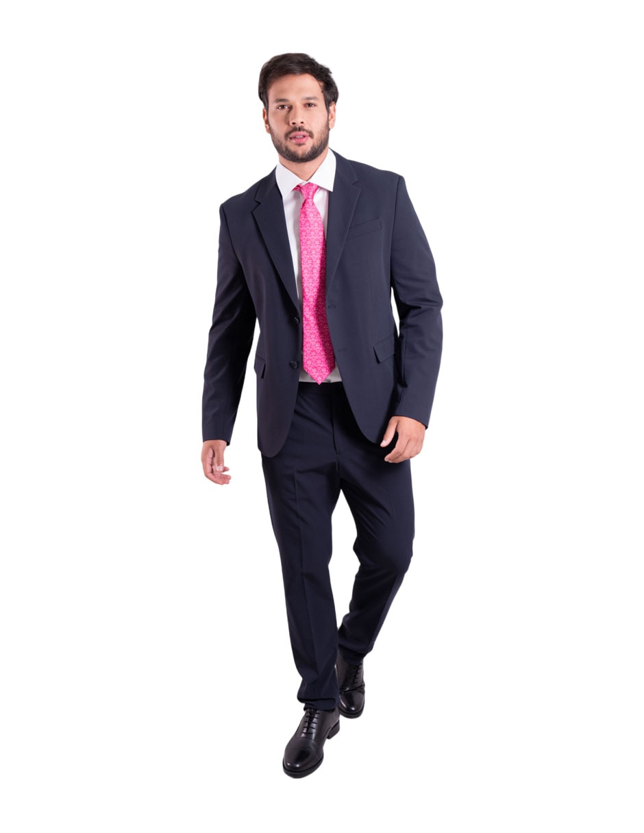 Corbata Pineda Covalin regular de seda para hombre 2